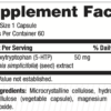 5-HTP 50mg Supplement Facts